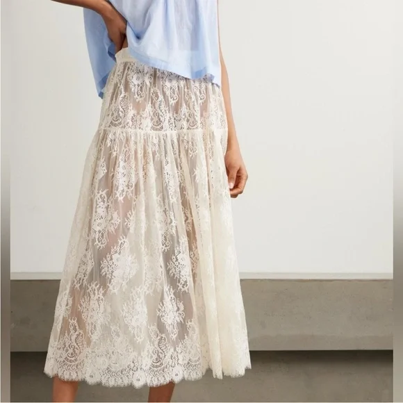 NWOT DÔEN Sebastiane Skirt in Sea Salt - Picture 10 of 12